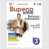 Image of BUPENA MERDEKA BAHASA INDONESIA JILID 3 SMK/MAK KELAS XII